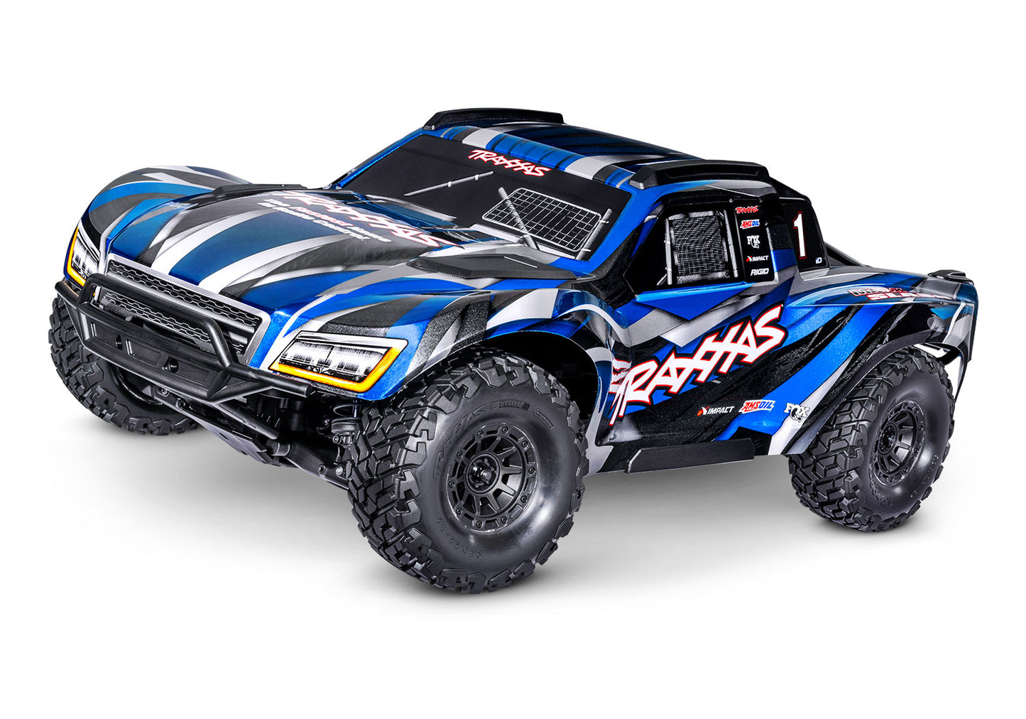 Traxxas Maxx Slash 6S 1/10 RTR 4X4 Brushless Short Course Truck 102076-4