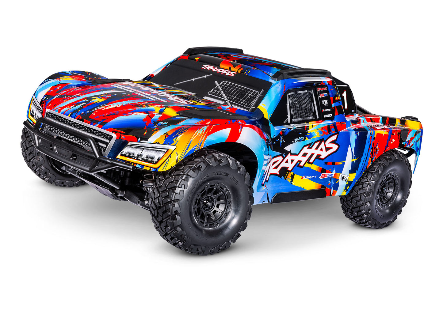 Traxxas Maxx Slash 6S 1/10 RTR 4X4 Brushless Short Course Truck 102076-4