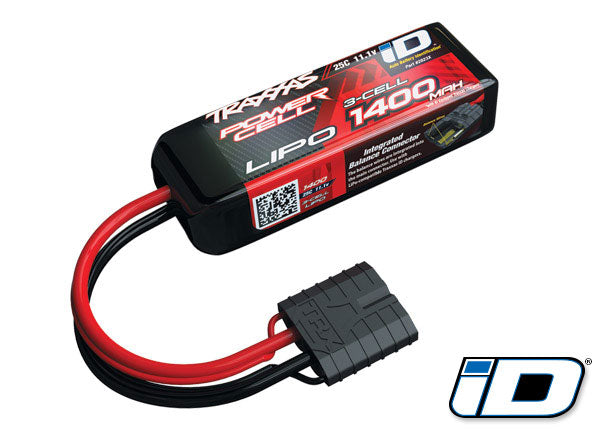 Traxxas  1400mah 11.1v 3-Cell 25C LiPo Battery 2823x