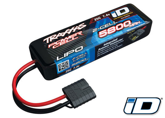 Traxxas  5800mah 7.4v 2-Cell 25C LiPo Battery 2843X