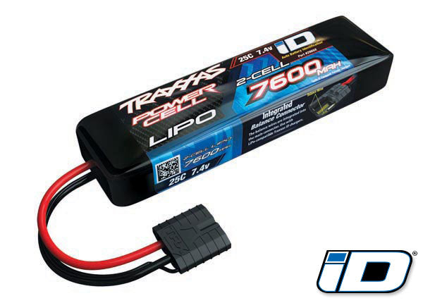 Traxxas  7600mah 7.4v 2-Cell 25C LiPo Battery 2869X