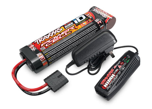 Traxxas - Battery/charger completer pack Nihm 3000mah 2983