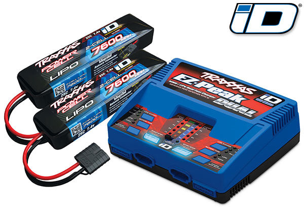 Traxxas EZ-Peak 2S "Completer Pack" Dual 7600mah 2991