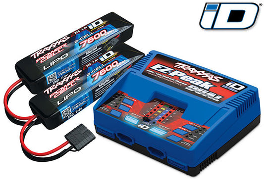 Traxxas EZ-Peak 2S "Completer Pack" Dual 7600mah 2991