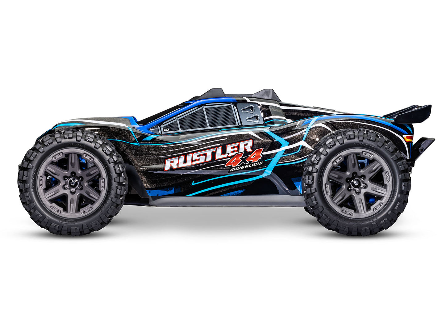 Traxxas Rustler 1/10 4X4 Brushless RTR Stadium Truck 67164-4