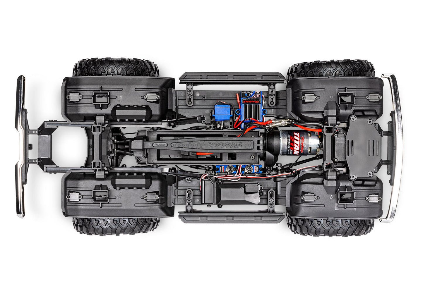 Traxxas TRX-4 1/10 High Trail Edition RC Crawler w/'79 Ford F-150 Ranger XLT Truck Body 92046-4