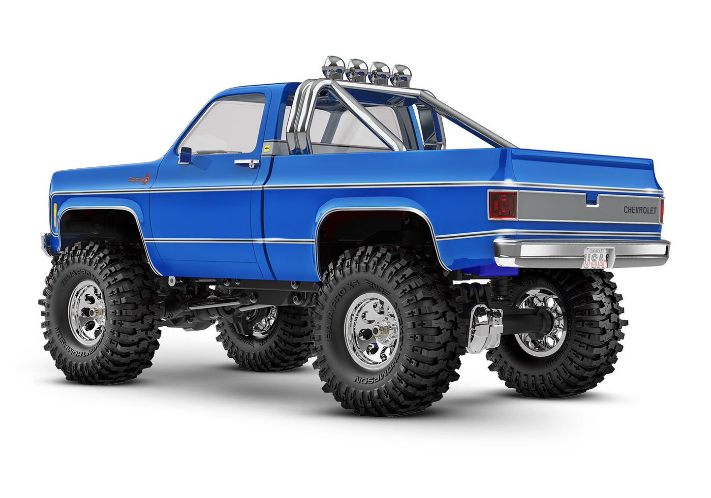 Traxxas Trx-4M Scale And Trail Crawler With 1979 Chevrolet K10 Truck Body 97064-1