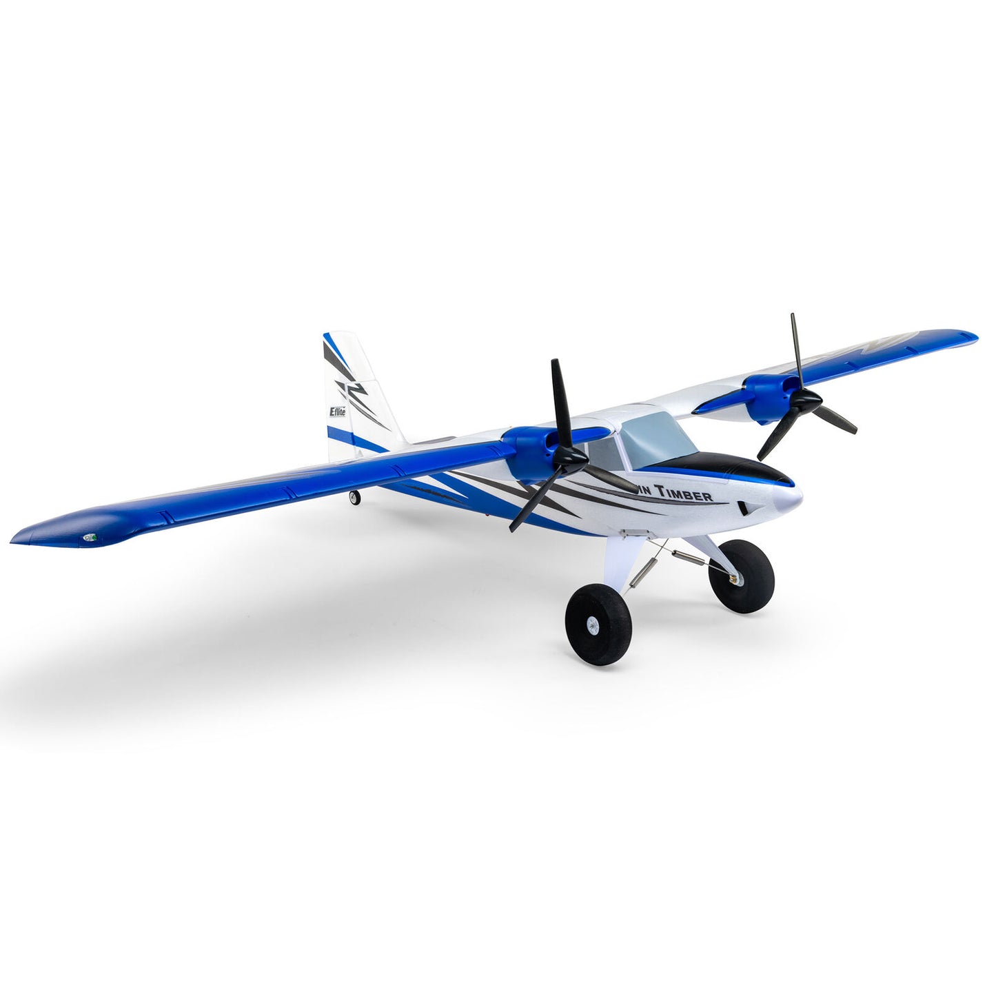 E-flite Twin Timber 1.6m BNF Basic Electric Airplane EFL23850