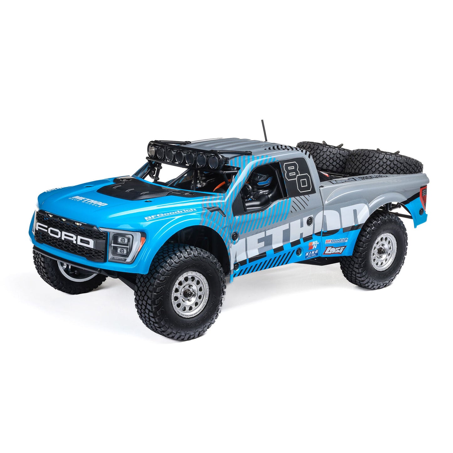 Losi Baja Rey 2.0 Ford F-150 Raptor 1/10 RTR 4WD Brushless Desert Truck (Method)