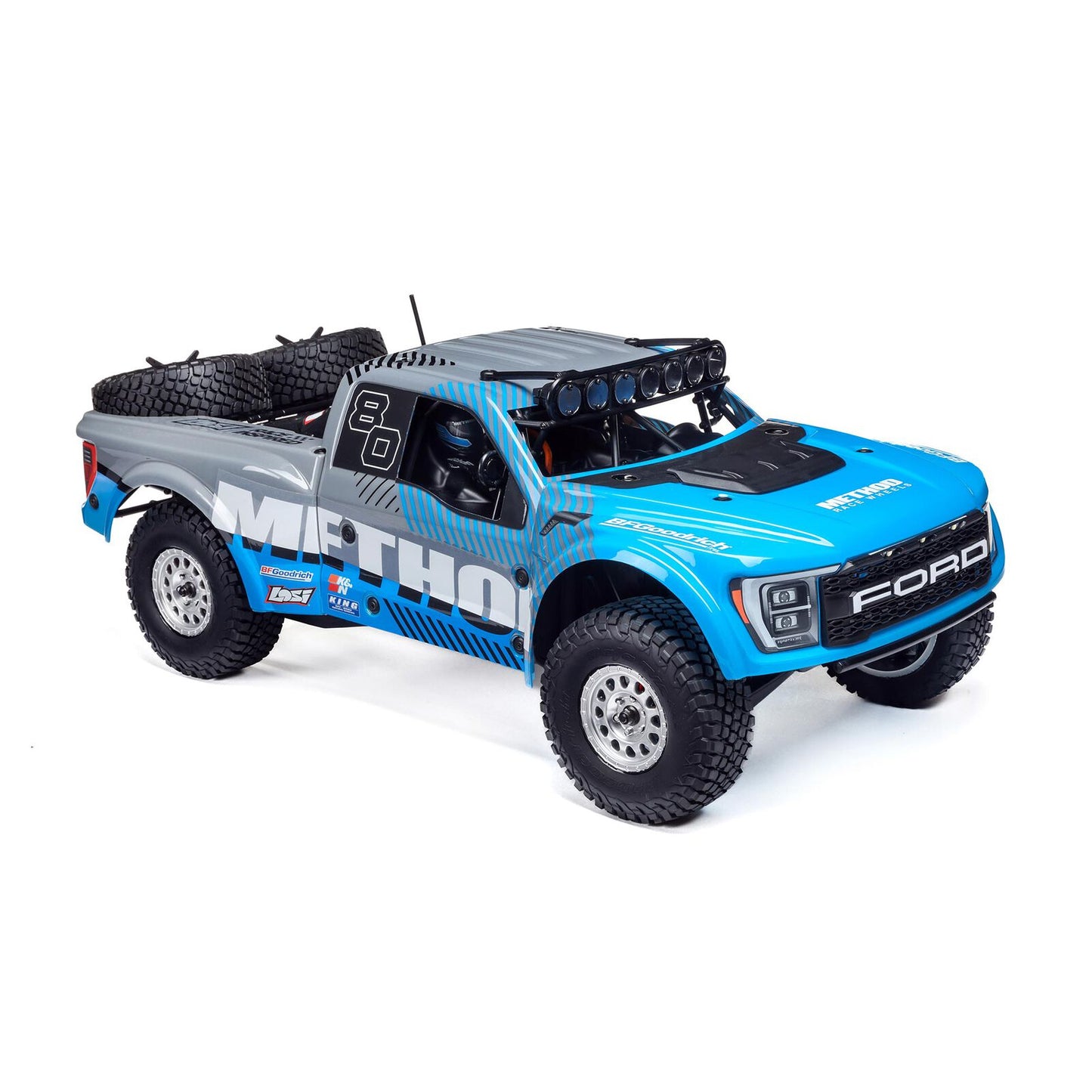 Losi Baja Rey 2.0 Ford F-150 Raptor 1/10 RTR 4WD Brushless Desert Truck (Method)