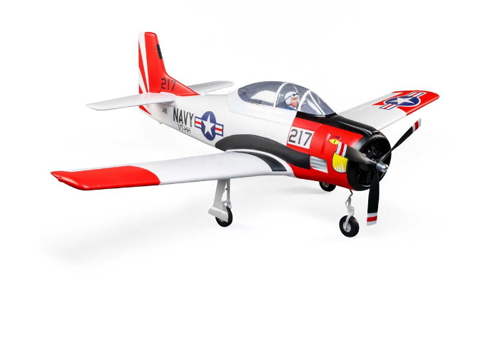 E-flite T-28 Trojan 1.2m Bind-N-Fly Basic Electric Airplane w/Smart ESC