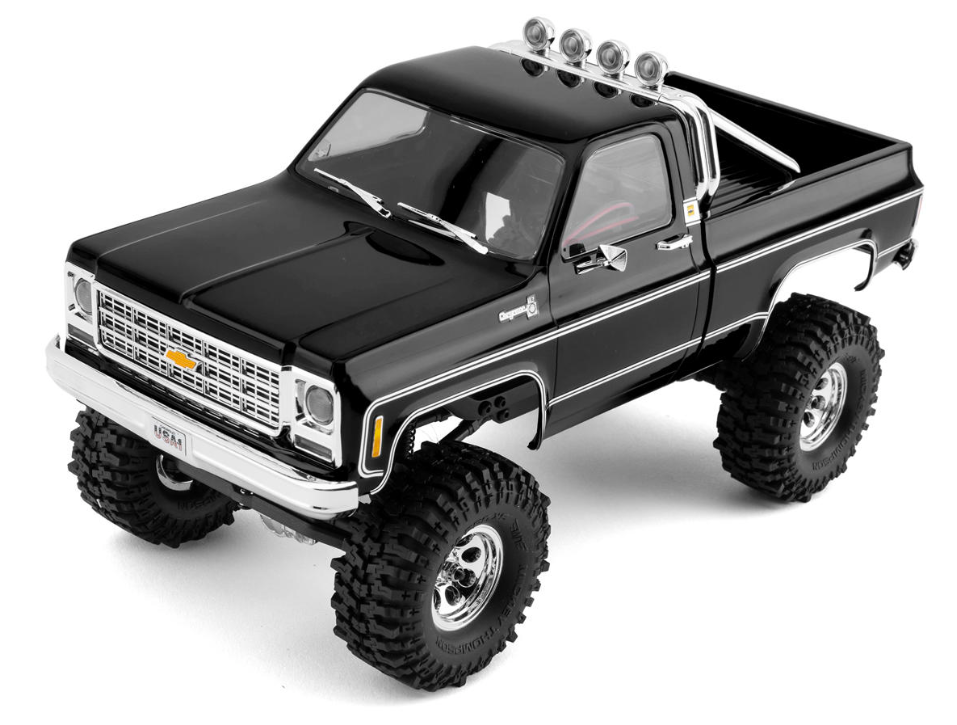 Traxxas Trx-4M Scale And Trail Crawler With 1979 Chevrolet K10 Truck Body 97064-1