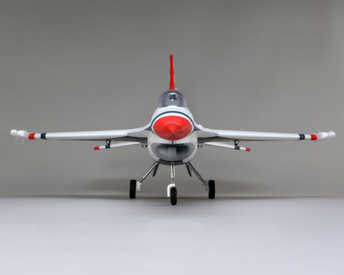 E-flite F-16 Thunderbird 70mm BNF Basic Electric Jet Airplane (815mm) EFL78500