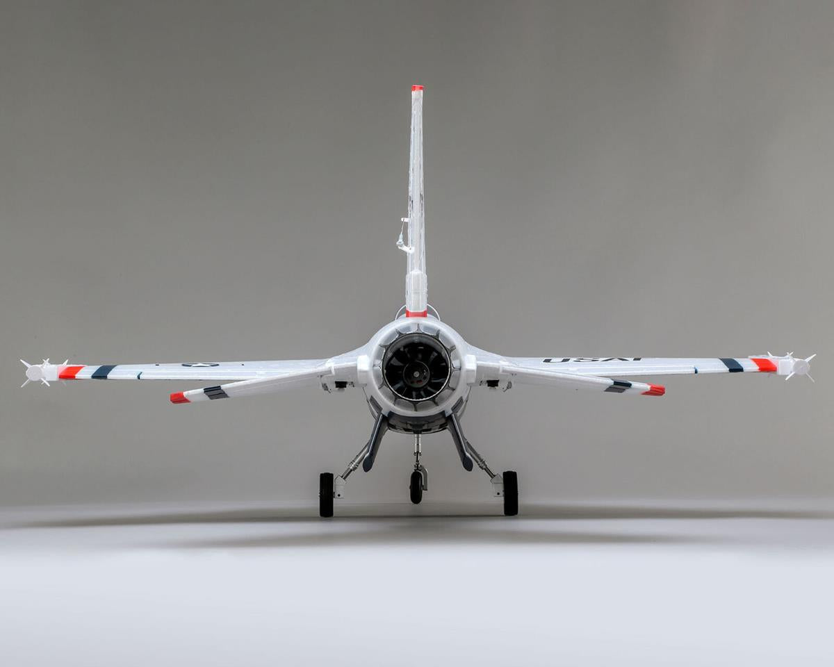 E-flite F-16 Thunderbird 70mm BNF Basic Electric Jet Airplane (815mm) EFL78500