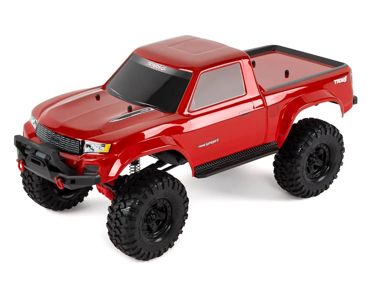 Traxxas TRX-4 Sport 1/10 Scale Trail Rock Crawler (Red) 82024-4