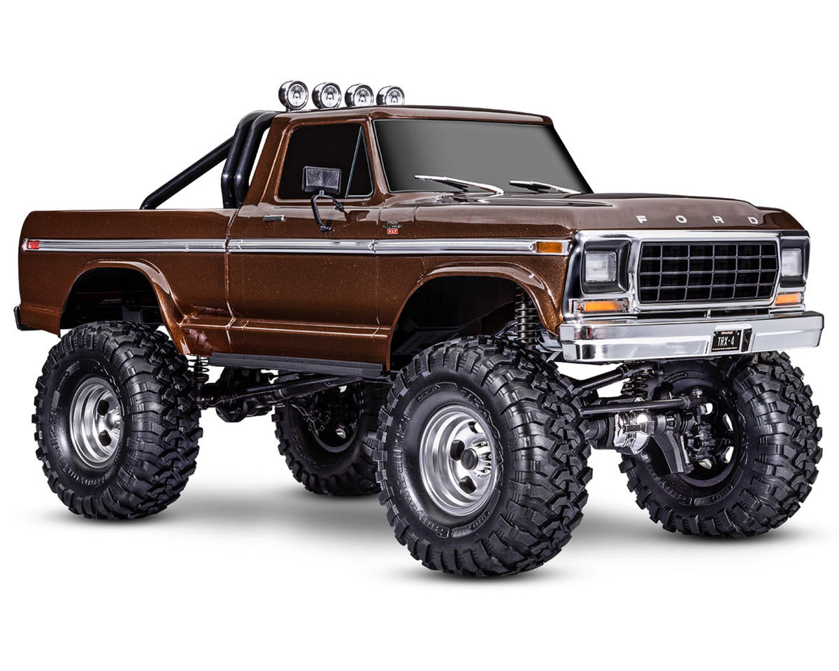 Traxxas TRX-4 1/10 High Trail Edition RC Crawler w/'79 Ford F-150 Ranger XLT Truck Body 92046-4